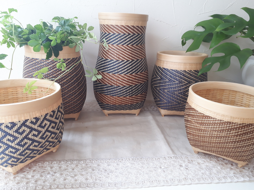 1かごバック高級/プラニー工房専門店茶籠