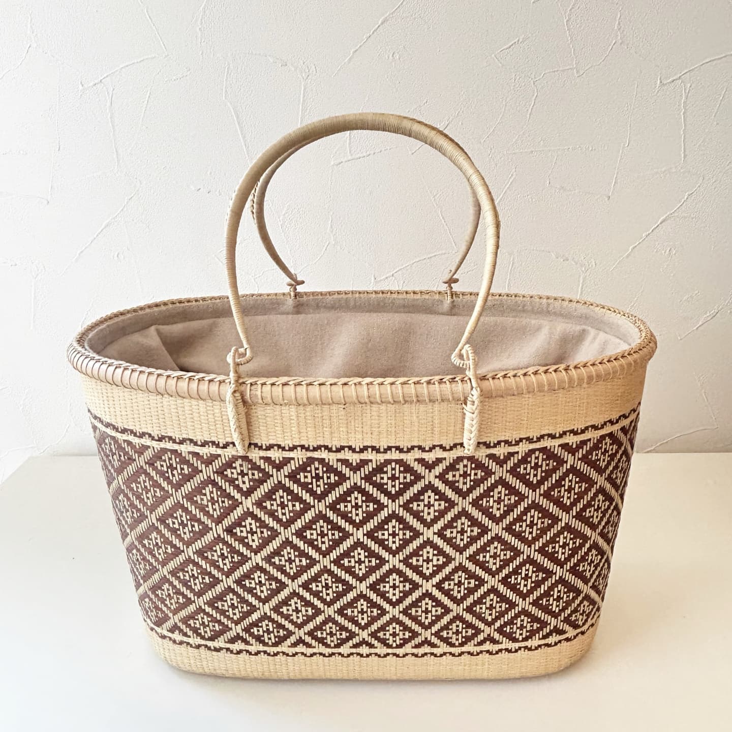 スポットラウンド　ナチュラルブラウン